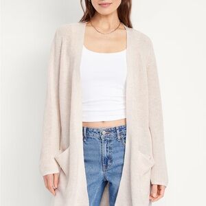 Old Navy Cream Cardigan Sweater